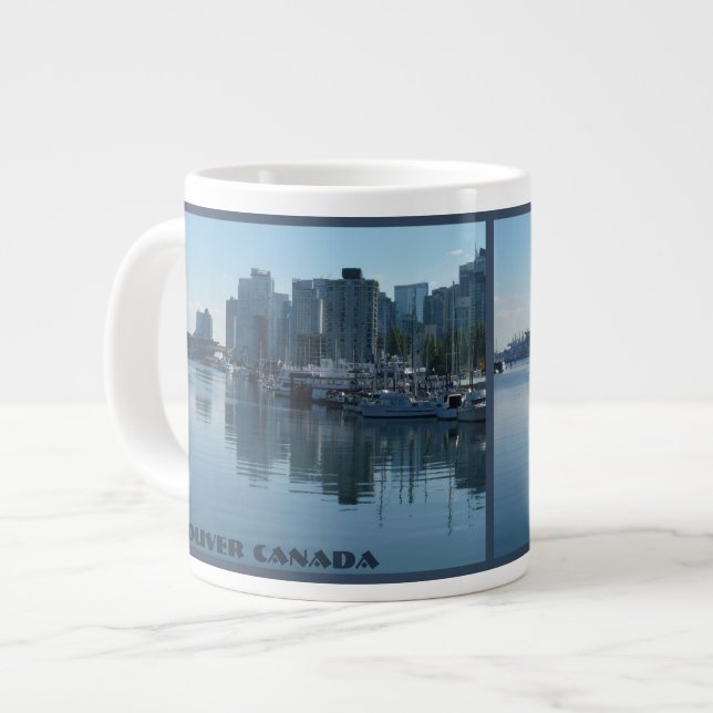 Jumbo Vancouver Coffee Cup Tasse Personalisierter  (Vorderseite Links)