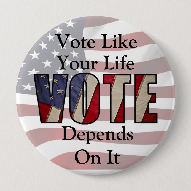 Jumbo-Wähltasten Button (Vorderseite)