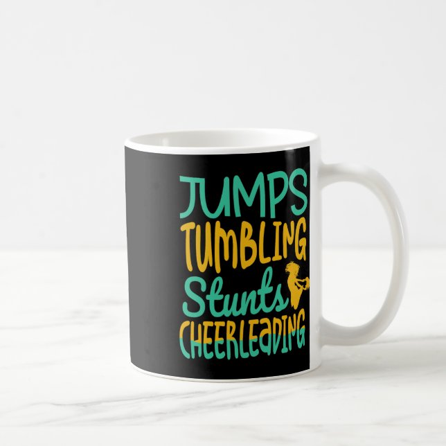 Jumbs Turnstunts Cheerleading Cheer Cheerlea Kaffeetasse (Rechts)