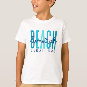 Jumeirah Beach Dubai UAE (Ozean) T-Shirt