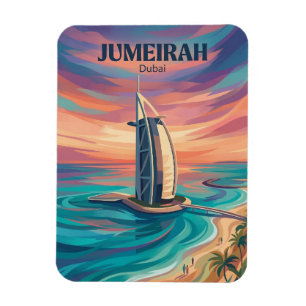 Jumeirah Strand Vereinigte Arabische Emirate Magnet