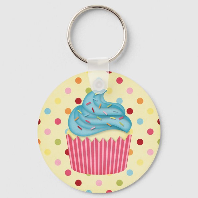 Jummy Cupcake Schlüsselanhänger (Vorderseite)