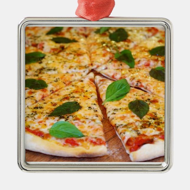 **JUMMY PIZZA** CHRISTMAS ORNANANAS ORNAMENT AUS METALL (Vorne)