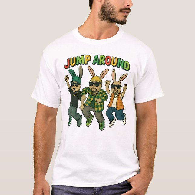 Jump around t shirt (Vorderseite)
