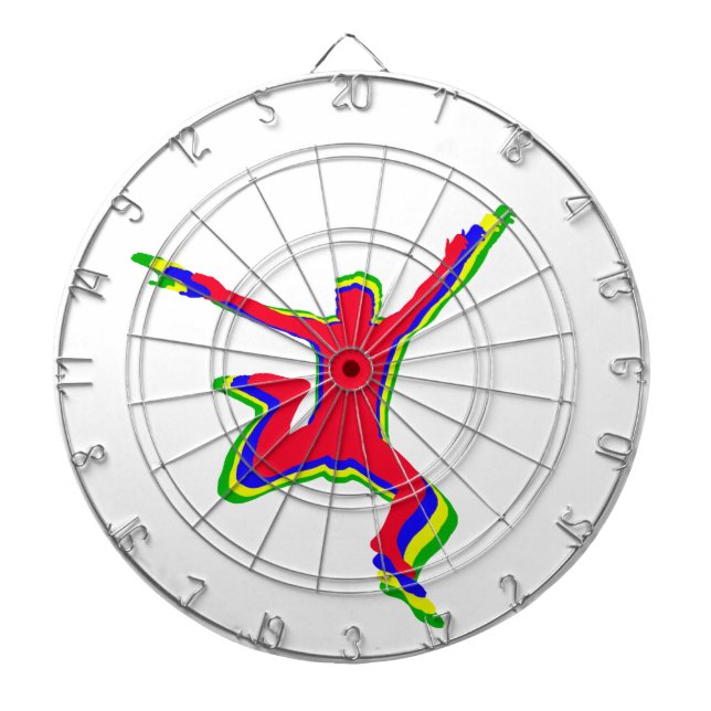 Jump dartboard dartscheibe (vorne)