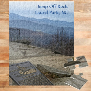 Jump Off Rock Laurel Park NC FrühWinter Puzzle
