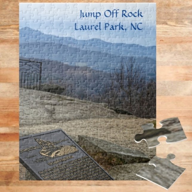 Jump Off Rock Laurel Park NC FrühWinter Puzzle (Von Creator hochgeladen)