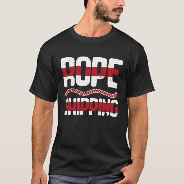 Jump Rope Jumping Skipping Roping Jumprope  4 T-Shirt (Vorderseite)