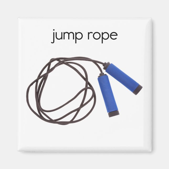 Jump Rope Kühlschrank Magnet (Vorne)