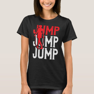 Jump Rope Skipping Jumping Roping Workout 10 T-Shirt