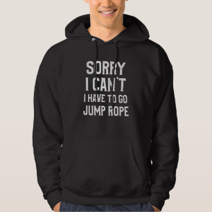 Jump Rope Skipping Jumping Roping Workout 3 Hoodie