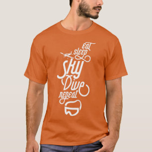Jump Skydive Skydive Skydiver Tandem T-Shirt