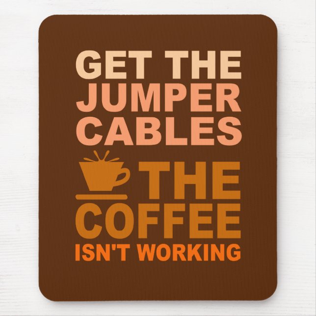 Jumper Cables mousepad (Vorne)