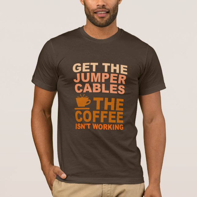 Jumper Cables Shirt - wählen Sie Stil & Farbe (Vorderseite)