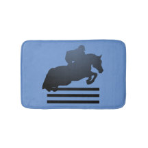 Jumper Clearing an Hindernis.