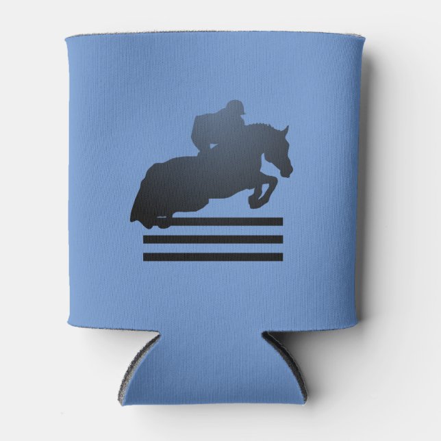 Jumper Clearing an Hindernis. Dosenkühler (Vorderseite)