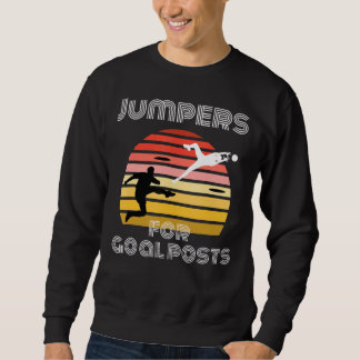 Jumper für Torposten Retro Fußball Goalie Soccer Sweatshirt