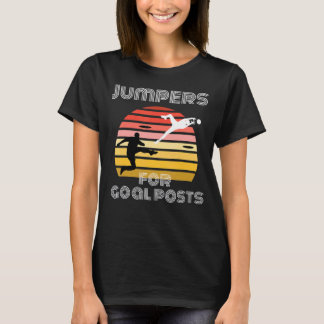 Jumper für Torposten Retro Fußball Goalie Soccer T-Shirt