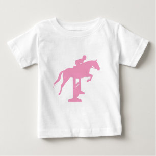 Jumper Horse & Rider (pink) Baby T-shirt