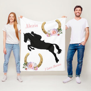 Jumper "I Liebe Horses" Fleecedecke