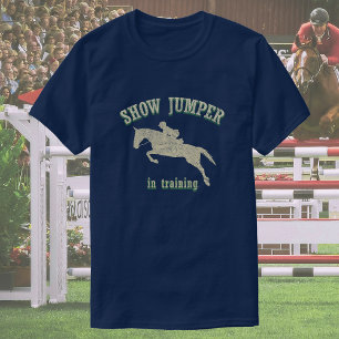 Jumper in Ausbildung anzeigen   Vintage Reittiere T-Shirt