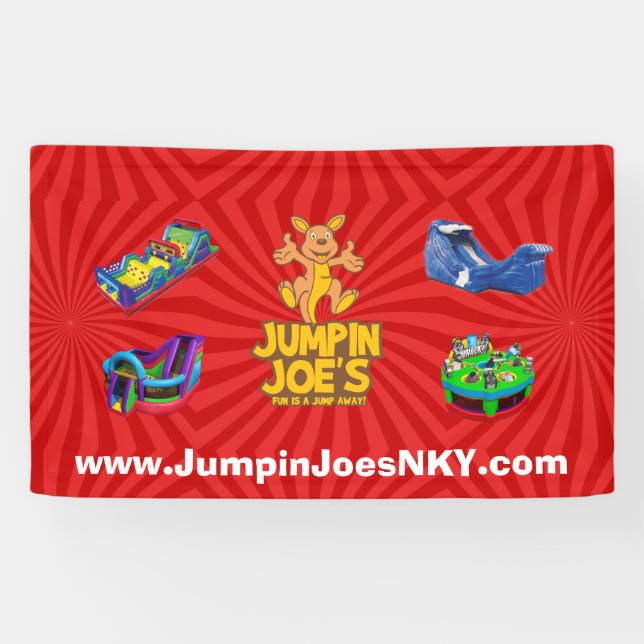 Jumpin Joe's Banner voll (Horizontal)