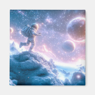 Jumping Astronaut Magnet