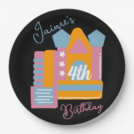 Jumping Bouncy Rental Party House Geburtstag Pappteller