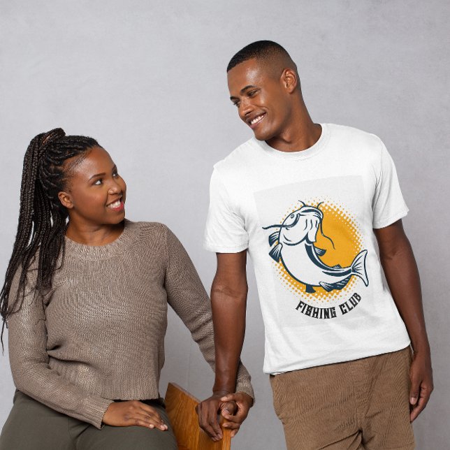 Jumping Catfish Fishing Club T - Shirt (Von Creator hochgeladen)