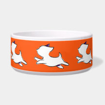 Jumping Dog Muster Pet Bowl