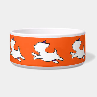 Jumping Dog Muster Pet Bowl Napf