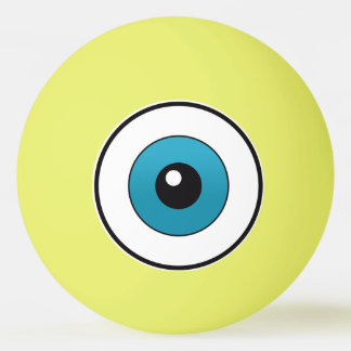 Jumping eye tischtennisball