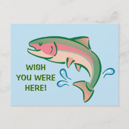 Jumping Fish Postkarte