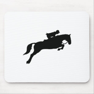 Jumping Galloping Running Pferd Mousepad