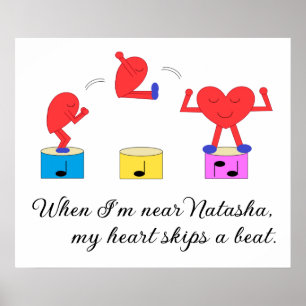 Jumping Heart in Liebe: Poster