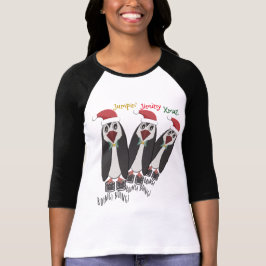 Jumping Jiminy Christmas - Funny Penguins Sweatshirt