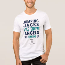 Jumping Jocks sind wie Schneegel, aber Stehend hoc