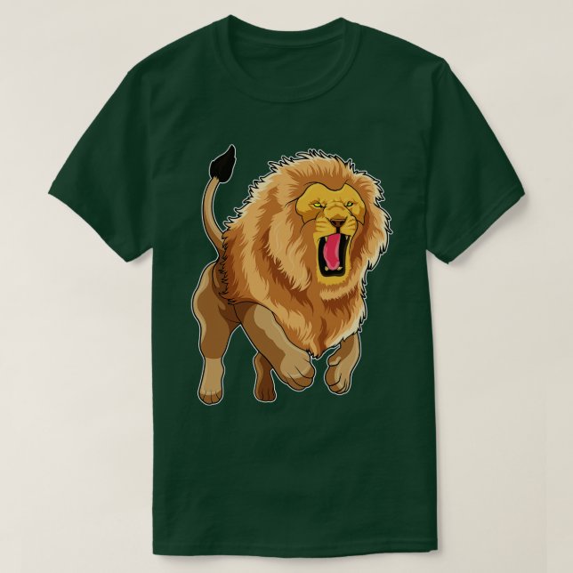 Jumping Lion T-Shirt (Design vorne)