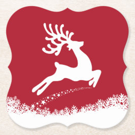 Jumping Rentier-Untersetzer Untersetzer