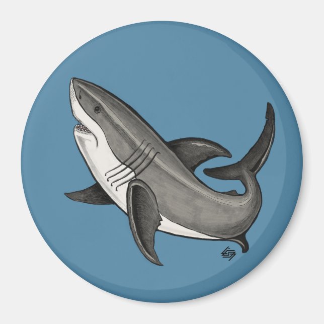 Jumping Shark Magnet (Vorne)