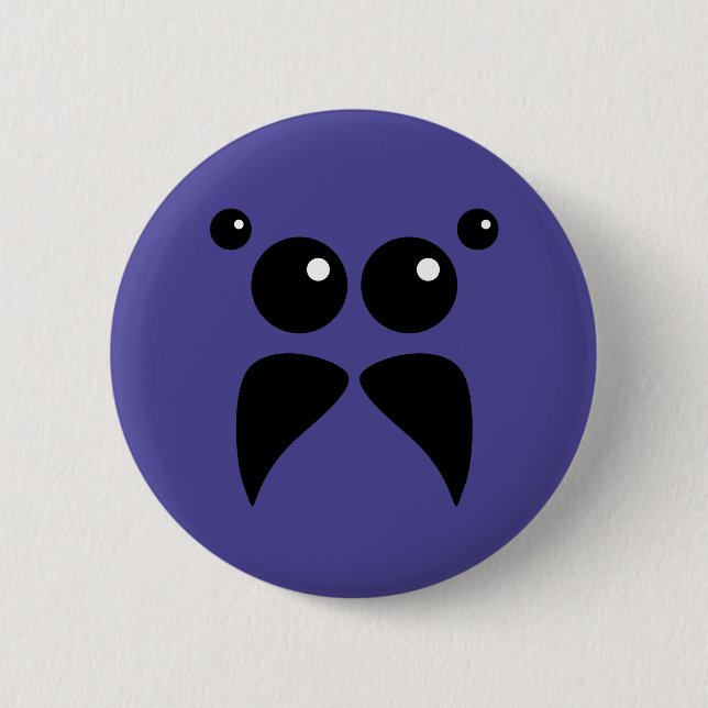 Jumping Spider Face Button (Vorderseite)
