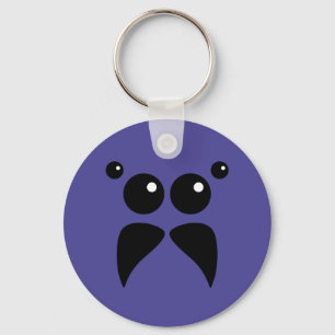 Jumping Spider Face Schlüsselanhänger