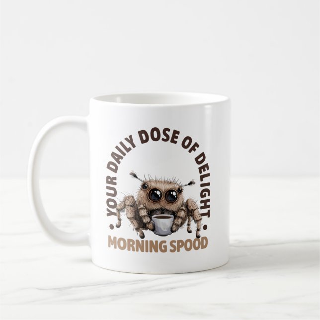 Jumping Spider Tasse (Links)