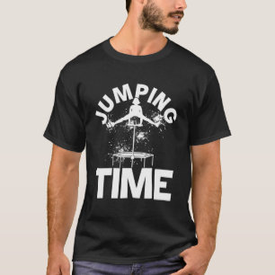 Jumping Time Training Trampolin Fan Jumping Cardi T-Shirt