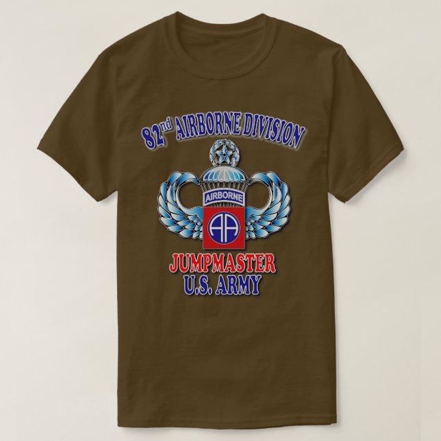 Jumpmaster Master Jump Wings T-Shirt (Design vorne)