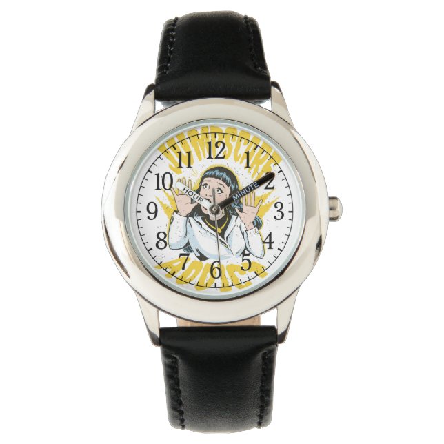  Jumpscare Addict  Armbanduhr (Vorderseite)