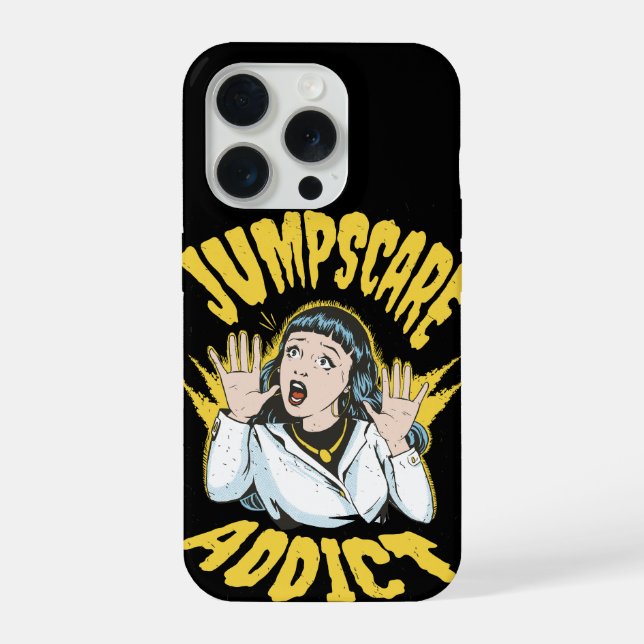  Jumpscare Addict  iPhone Hülle (Rückseite)