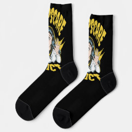  Jumpscare Addict  Socken