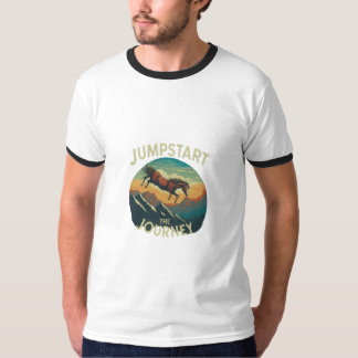 Jumpstart der Reise" T - Shirt Design