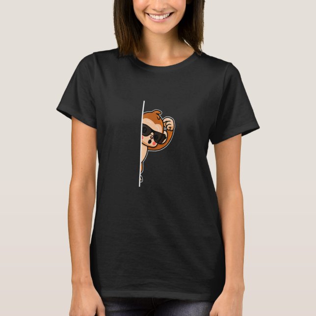 Jumpsuit mit Brillenaffen T-Shirt (Vorderseite)